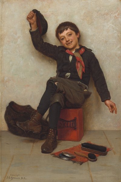 Tutto bene, c.1897 da John George Brown