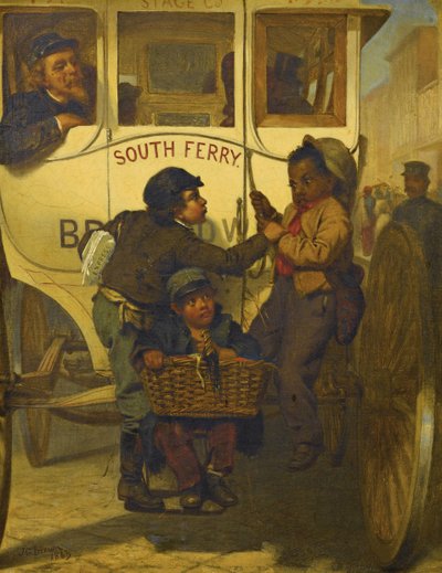 Persone di colore non ammesse su questa linea, 1863 da John George Brown