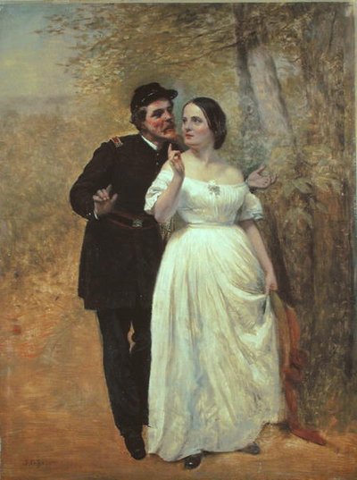 Corteggiamento da John George Brown