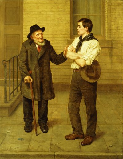 Vai a ovest giovane uomo, 1910 da John George Brown