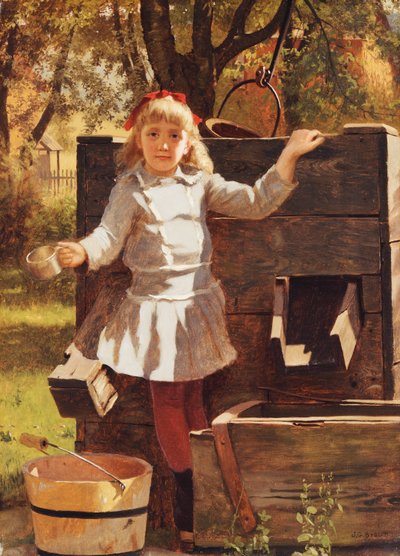 Prendi un drink, c.1880 da John George Brown