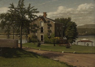 Casa di pietra, Larrabees Point, Vermont, 1906 da John George Brown