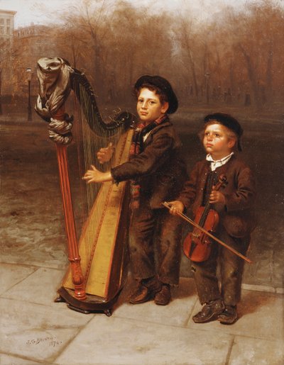 I piccoli vagabondi, 1874 da John George Brown