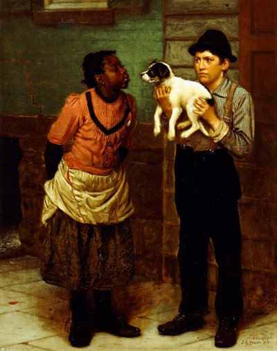 Il nuovo cucciolo da John George Brown