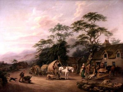 Scena di campagna in Irlanda da John George Mulvany