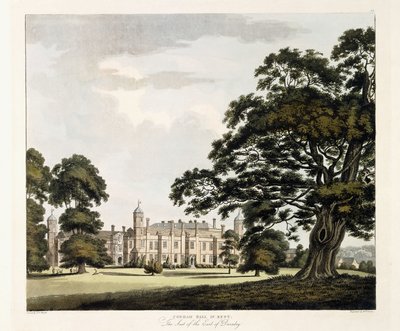 Cobham Hall nel Kent, 1800 da John George Wood