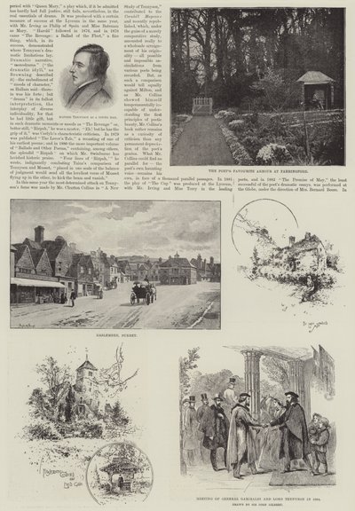 Alfred, Barone Tennyson, Poeta Laureato da John Gilbert