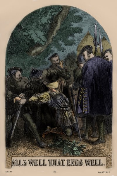 Tutto è bene quel che finisce bene di William Shakespeare da John Gilbert