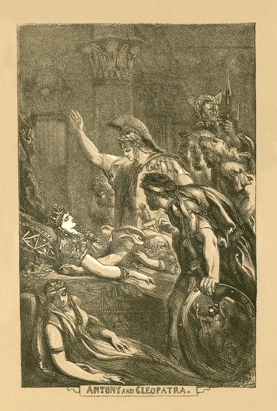 Antonio e Cleopatra da John Gilbert