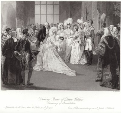 Salotto della Regina Vittoria da John Gilbert