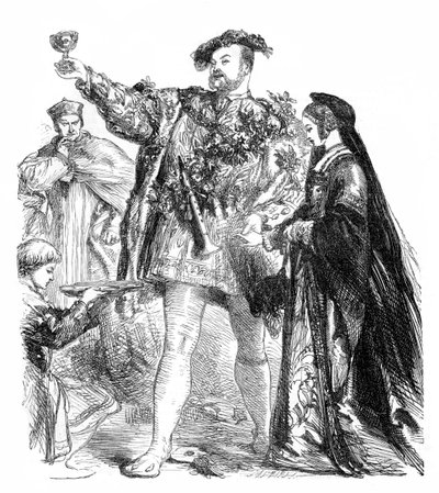 Enrico VIII di William Shakespeare da John Gilbert