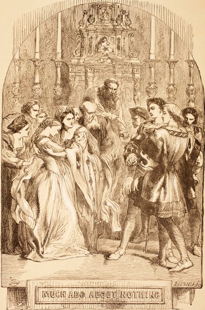 Illustrazione per Molto rumore per nulla, da 