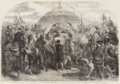 Incontro di Enrico VIII e Francesco I vicino ad Ardres, il Campo del Drappo d
