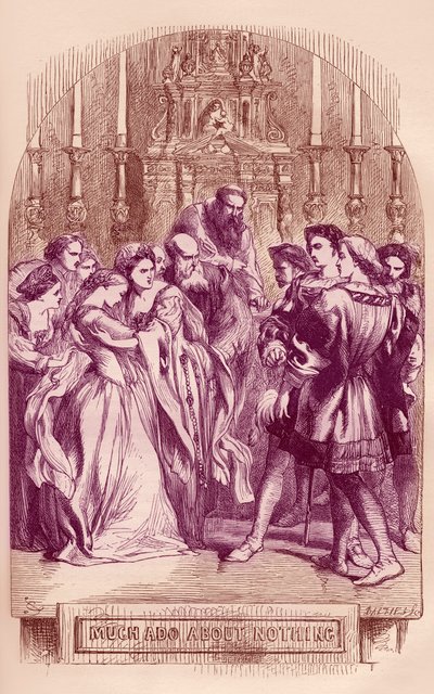 Molto rumore per nulla di William Shakespeare da John Gilbert