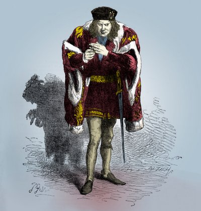 Riccardo III di William Shakespeare da John Gilbert