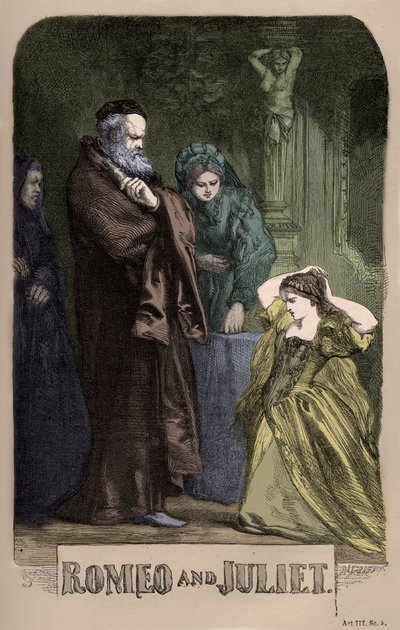 Romeo e Giulietta di William Shakespeare da John Gilbert