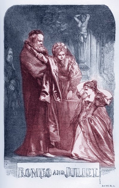 Romeo e Giulietta di William Shakespeare da John Gilbert