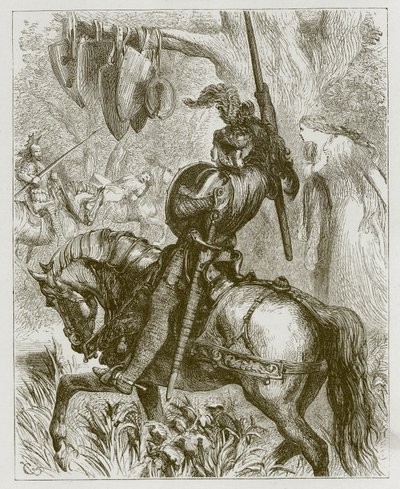 Sir Lancillotto del Lago da John Gilbert