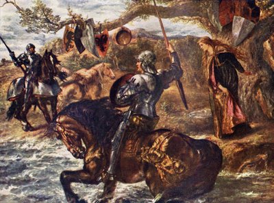 Sir Lancillotto, illustrazione da 