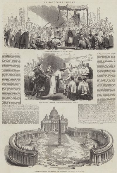 La Settimana Santa a Roma da John Gilbert
