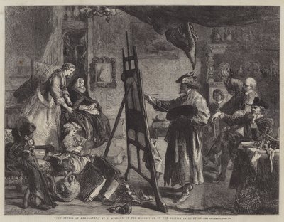 Lo Studio di Rembrandt da John Gilbert