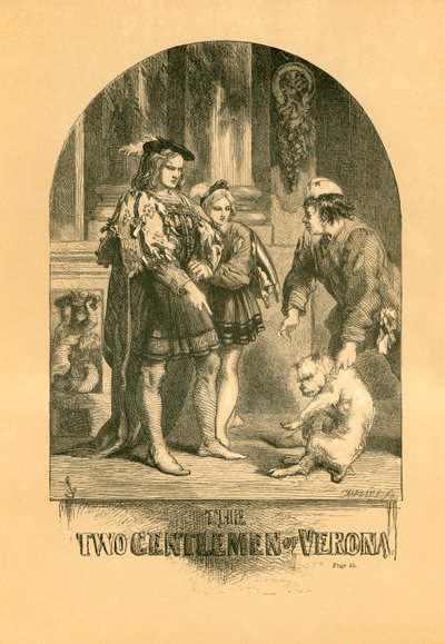 I due gentiluomini di Verona da John Gilbert