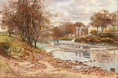 Vecchio mulino sul Tyne, Haddington da John Glass