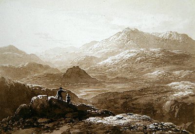 Castello di Dolyddelan e Moel Siabod da John Glover