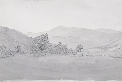 Montagna di Llantysilio, Galles da John Glover