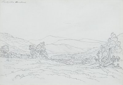 Montagna di Llantysilio, Galles da John Glover