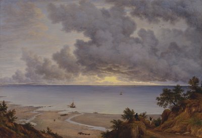 Baia di Sandown, da vicino a Shanklin Chine, Isola di Wight da John Glover