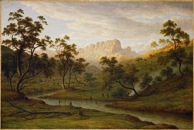 Tramonto a Ben Lomond, Tasmania ... da John Glover