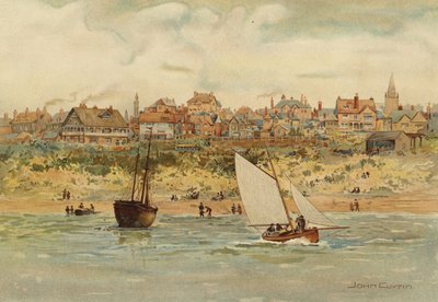 Liverpool: Una vista di New Brighton dal mare da John Glynn