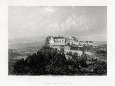 Castello di Stirling, Scozia, 1883 da John Godfrey