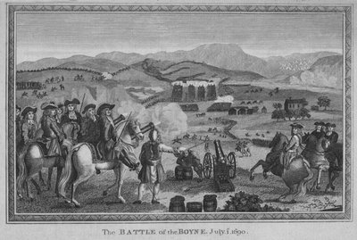 La battaglia del Boyne. 1 luglio 1690, 1785 da John Goldar