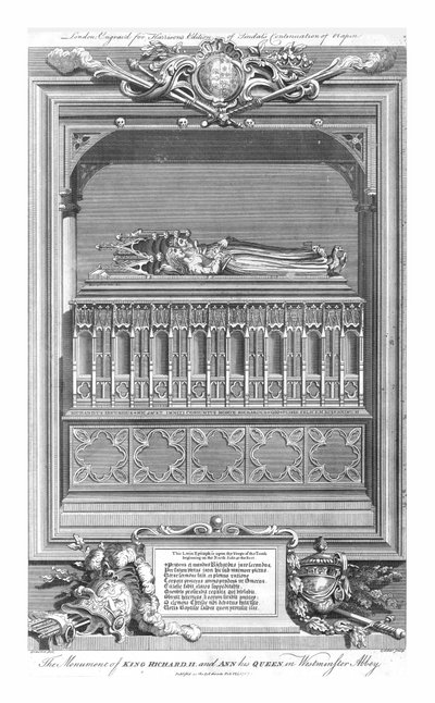 Il Monumento del Re Riccardo II e della Regina Anna, nell