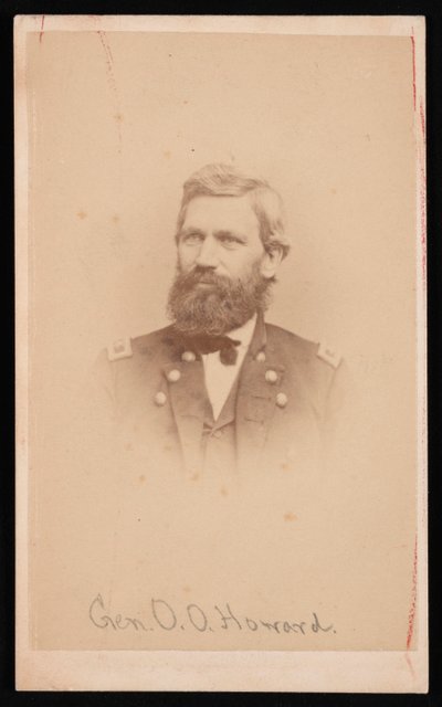 Ritratto del generale Oliver Otis Howard 1830-1909, 1860s da John Goldin