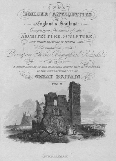 Frontespizio - Lindisfarn, 1814 da John Greig