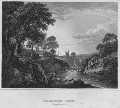 Torre di Gillknocky, Dumfrieshire, 1814 da John Greig