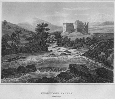 Castello di Hermitage, Liddisdale da John Greig