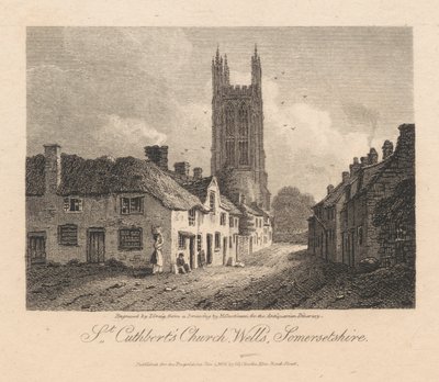 Chiesa di San Cuthbert, Wells, Somersetshire da John Greig