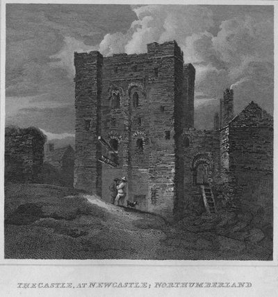 Il castello, a Newcastle, Northumberland da John Greig