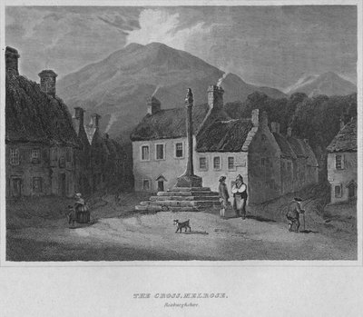La Croce, Melrose, Roxburghshire, 1814 da John Greig
