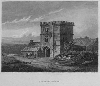Priorato di Wetheral, Cumberland, 1814 da John Greig