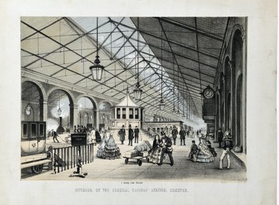 Interno della Stazione Ferroviaria Generale, Chester da John Gresty