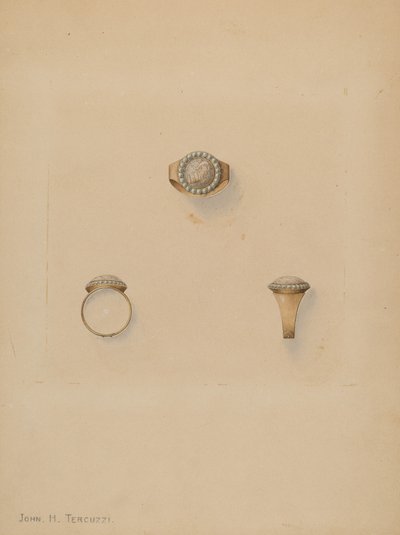 Anello del Lutto da John H. Tercuzzi