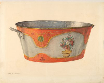 Bacino dipinto da John H. Tercuzzi