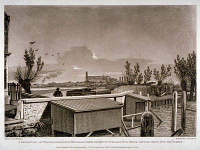 Westminster, Londra, 1808 da John Hall