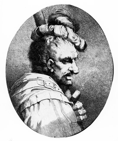 Bardolph, in Enrico IV, 1776 da John Hamilton Mortimer