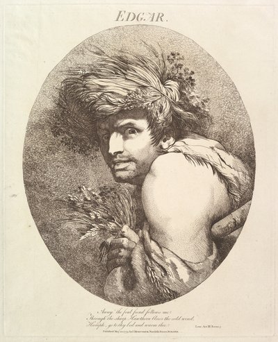 Edgar Dodici Personaggi da Shakespeare da John Hamilton Mortimer